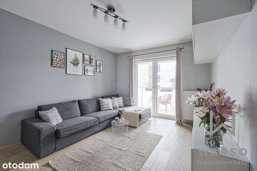 3 pokoje, 1 piętro, duży balkon na Tarchominie-0