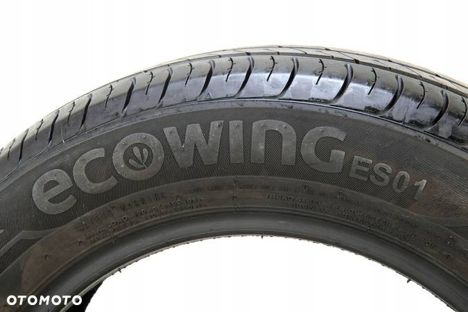 185/60R15 Kumho ECOWING ES01 84H PARA OPON OSOBOWYCH LATO OK.6,5-7mm CP784 - 10