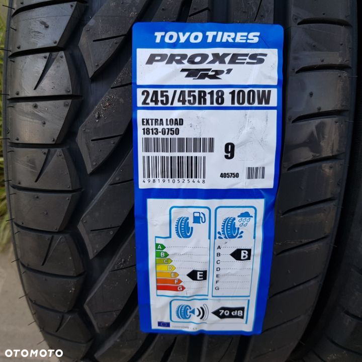 4x 245/45R18 Toyo Proxes TR1 Nowy komplet opon letnich Poznań - 2