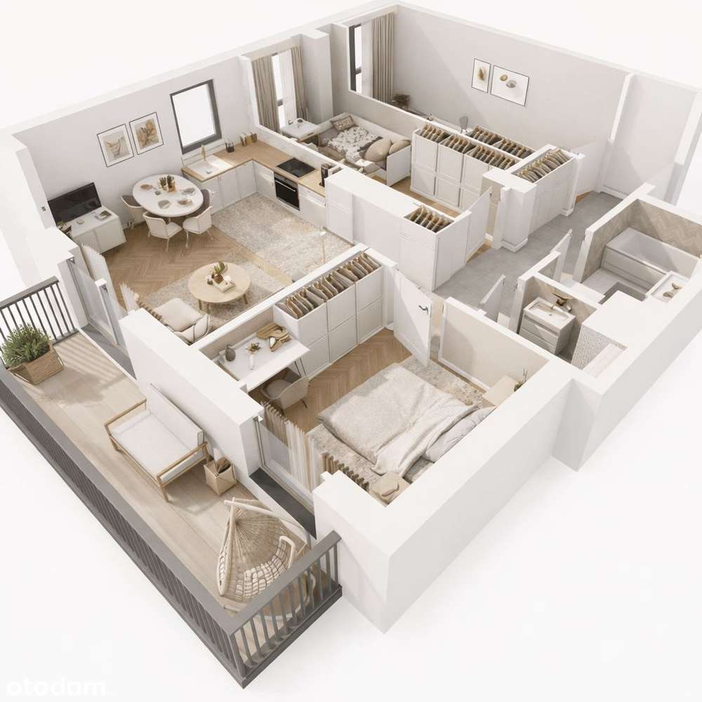 Centrum | Siedlce | gotowe 4-pokoje | Bez prowizji-4