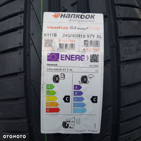 2x 245/40R18 Hankook Ventus S1 Evo 2 MOE HRS Nowa para opon letnich Poznań - 2