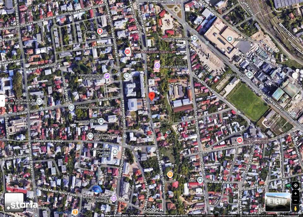 Casa/spatiu comercial/birouri900mp, teren1235mp, langa Primaria Galati-4