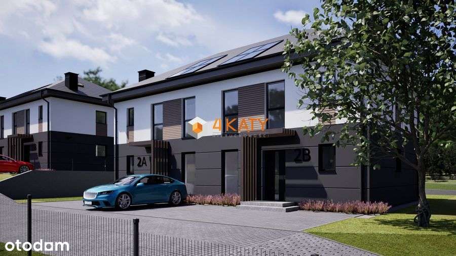 Nowy bliźniak 112 m2 - fotowoltaika - ogród - pełn-0