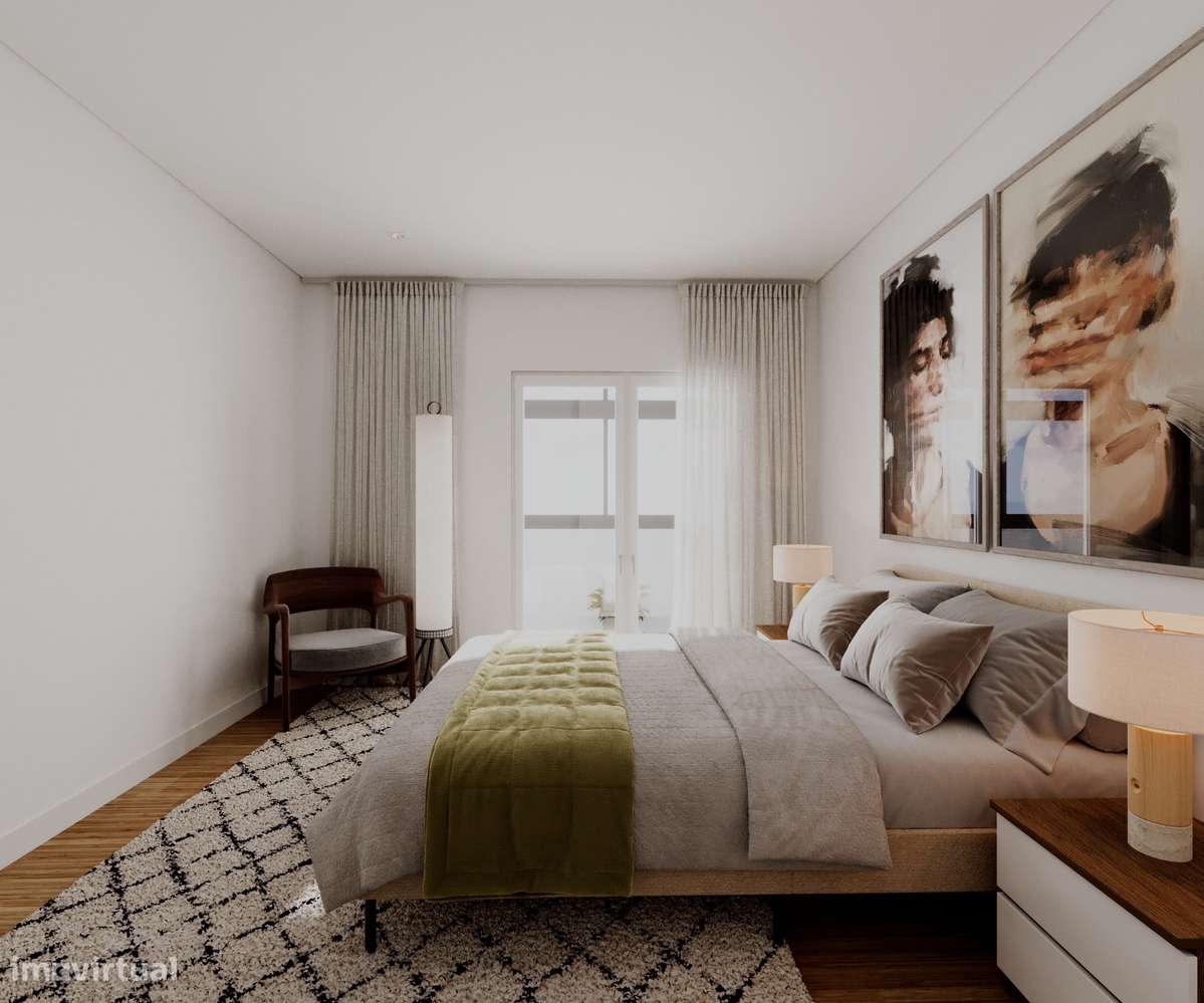 Apartamento T2 renovado no centro da Malveira-12