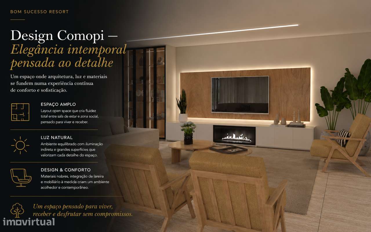 Moradia T3 premium com piscina privada no Bom Sucesso Resort (L181)-10