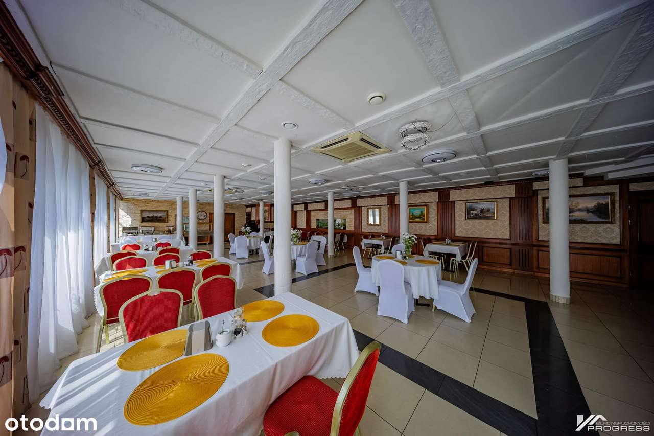Hotel z restauracją, sale bankietowe - dobrze funkcjonujący biznes.-8