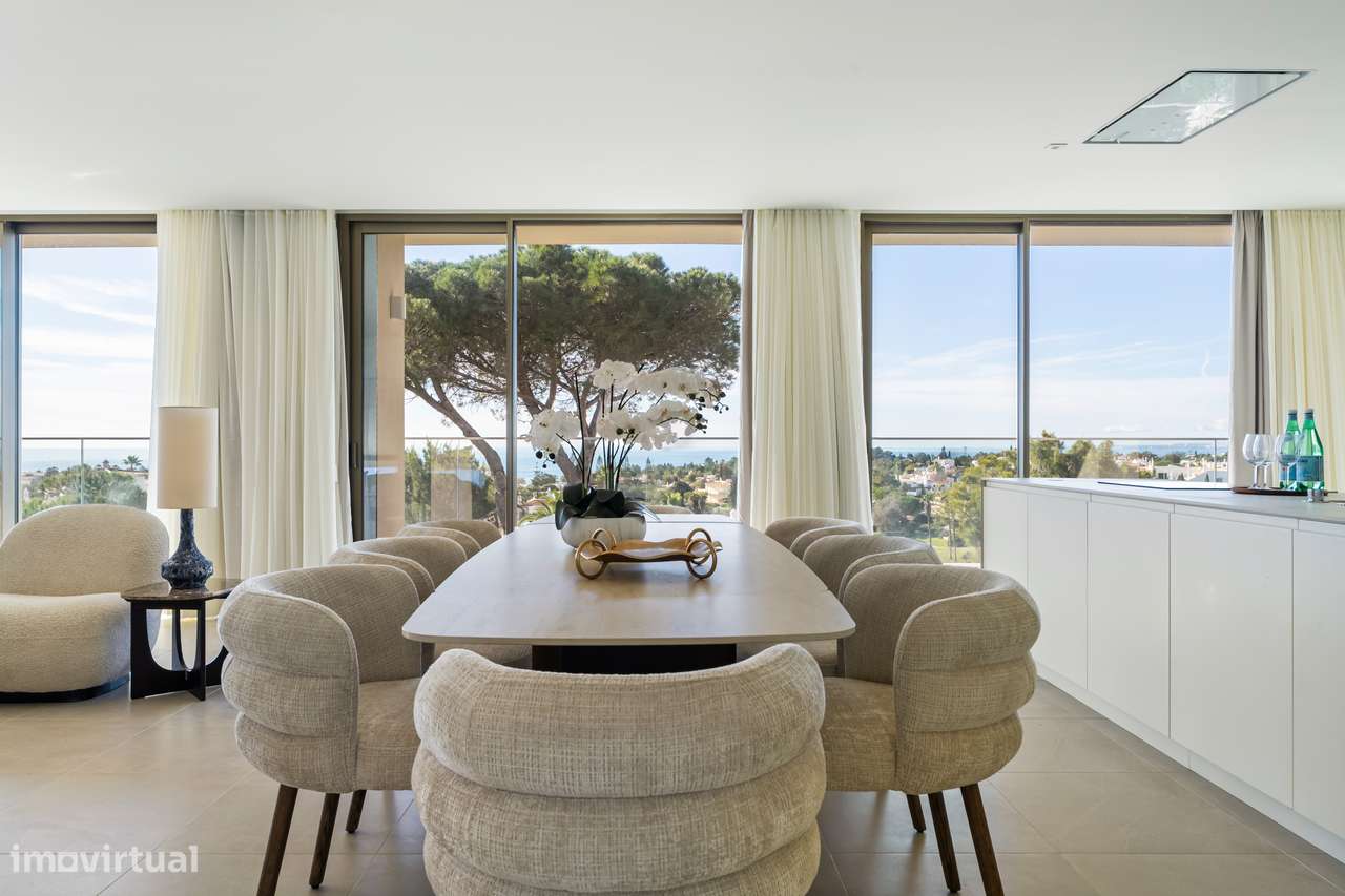 Luxuosa penthouse com vista mar e piscina aquecida-12