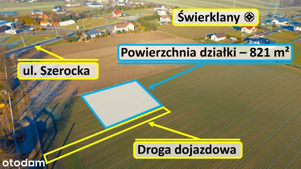 Działka budowlana w Świerklanach