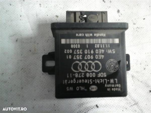 Modul reglare faruri Audi A8 COD 4E090735701 - 1