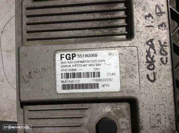 Centralina Motor Opel Corsa 1.3 CDTi  55190069   MJD6Y0X2 - 2