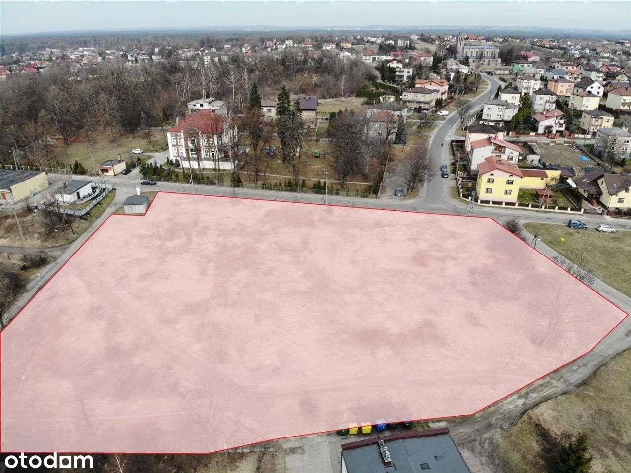 Działka 880m2 Łazy ul. Topolowa, super lokalizacja-1