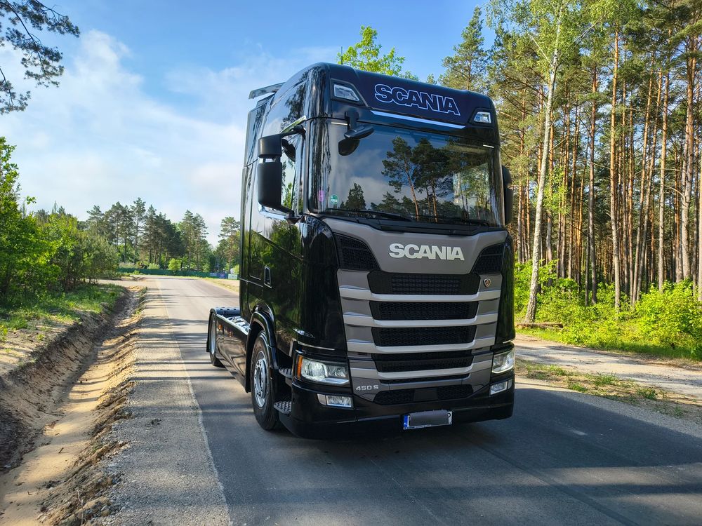 Scania /450 s/2022/ euro6/retarder/full led/ zabudowy międzyosiowe 2022