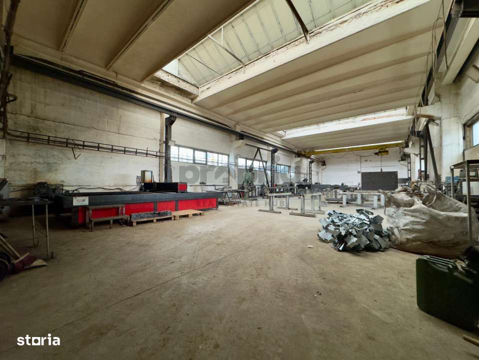 Hala industriala cu anexa birouri de inchiriat – Fundatura Harmanulu - Imagine principală: 5/13
