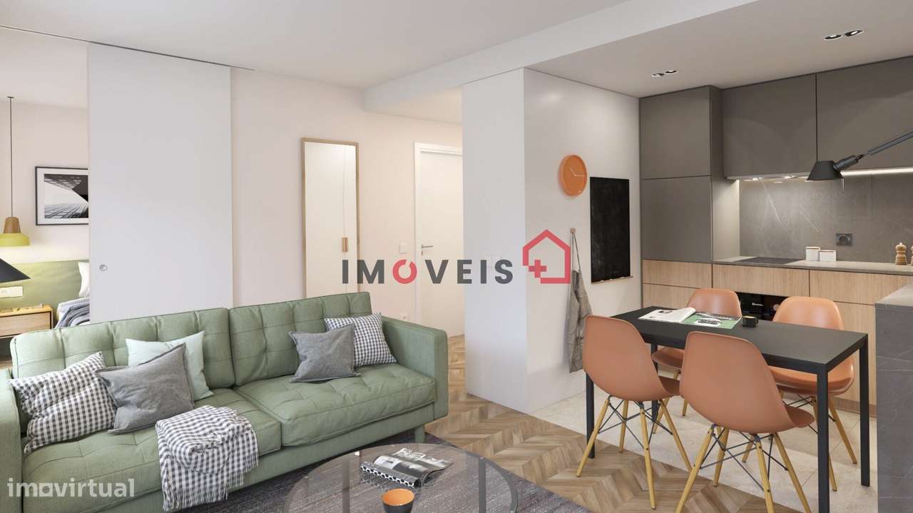 Apartamento T1 - Olarias - Grande imagem: 2/8