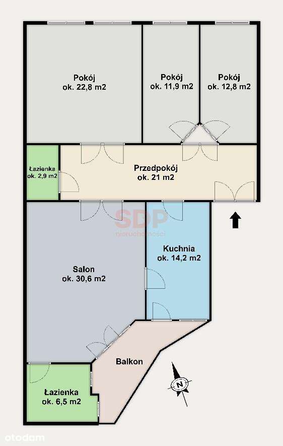 Przestronne mieszkanie w pięknej kamienicy|centrum - Pełny obrazek: 5/16