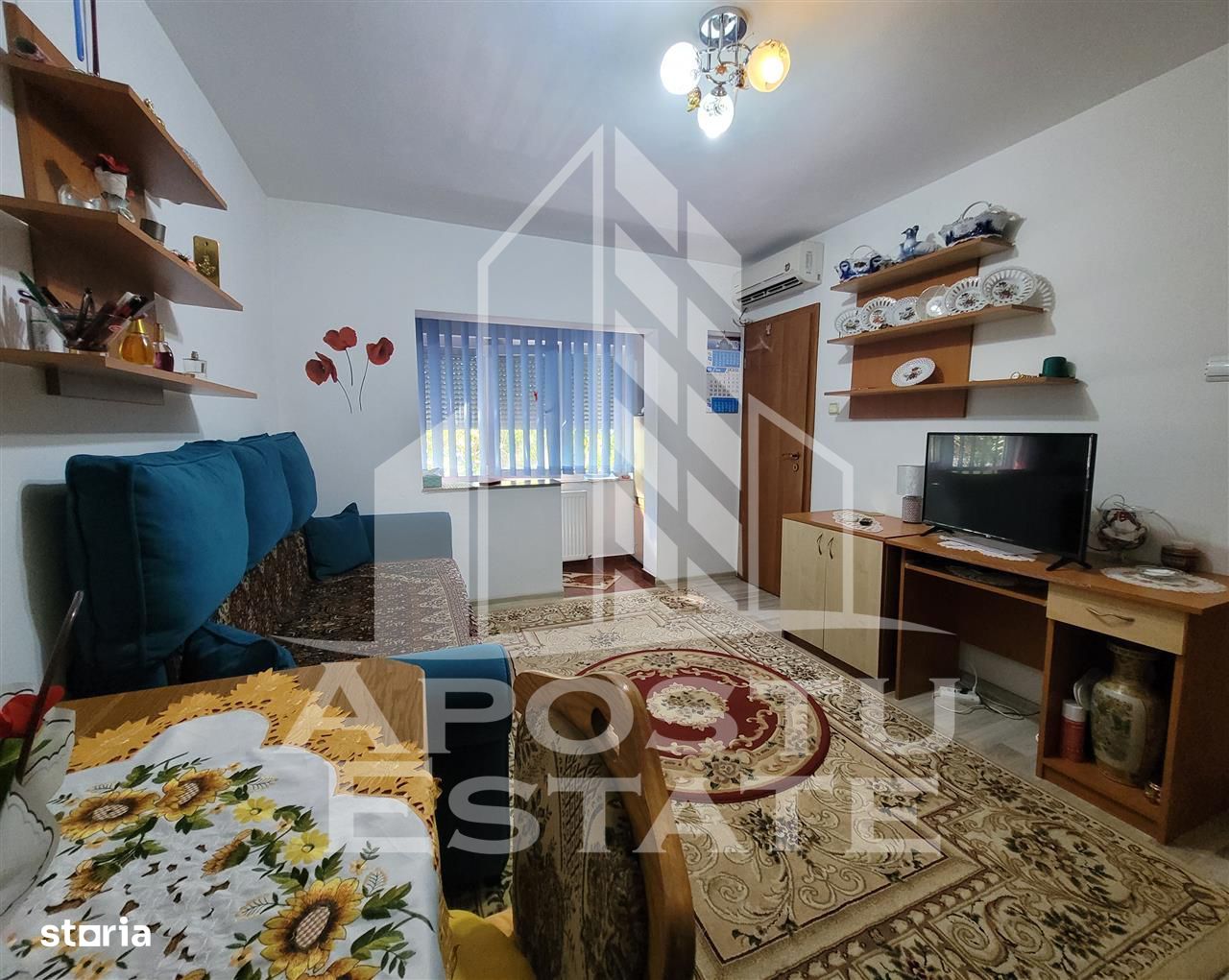 Apartament cu o camera, etaj intermediar, zona Bucovina