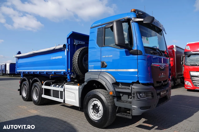 MAN TGS 33.440 / 6x4 / 3 SIDED KIPPER / BORTMATIC / MANUAL / NOU - 2024 AN / - 21