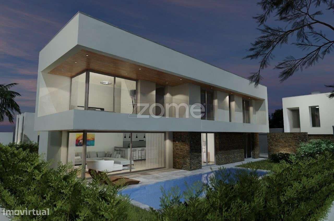 Moradia nova T4 luxo em condomínio privado no Barro em Loures-1
