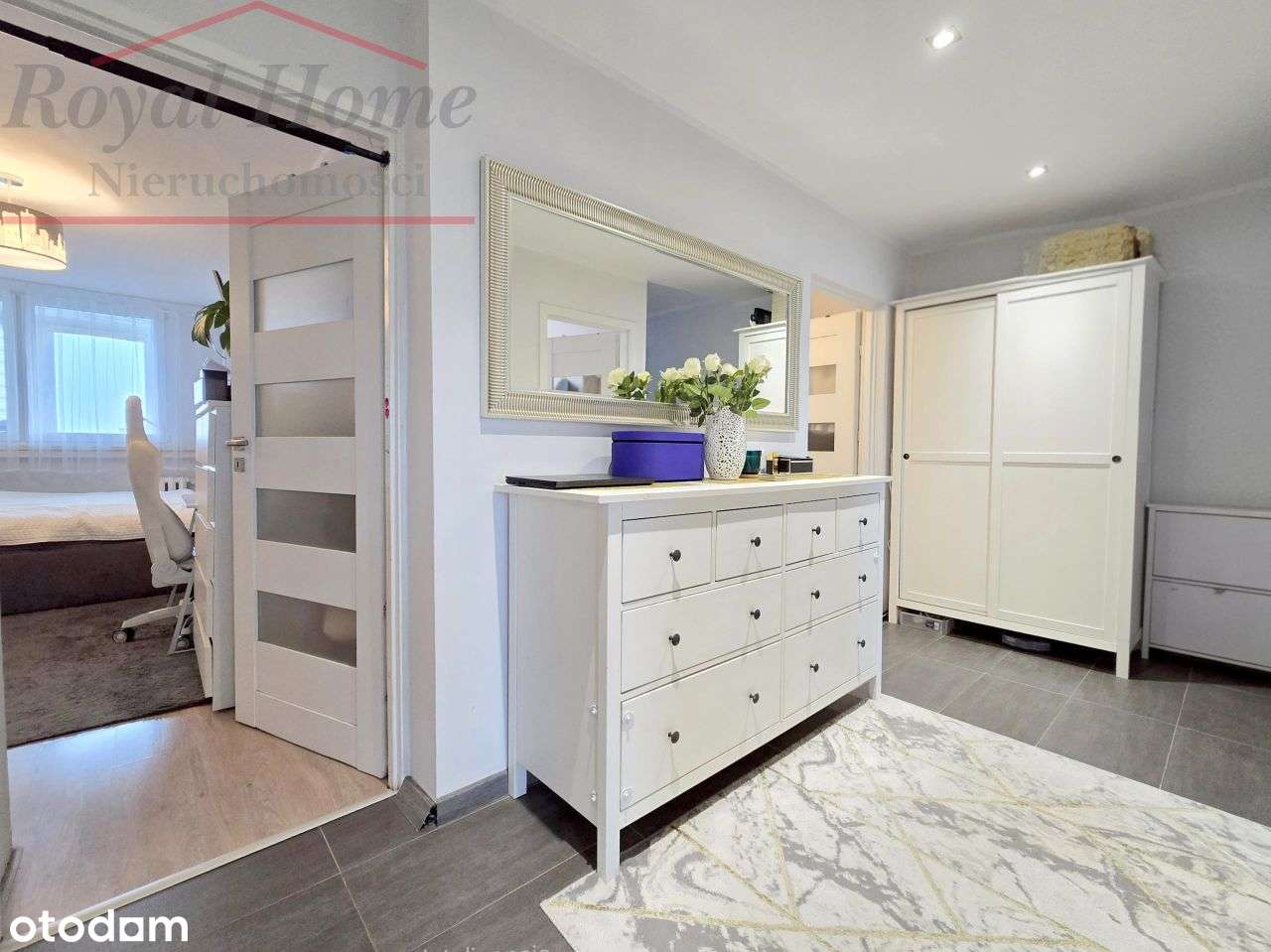 Nowoczesne, b. ładne 3 pok z loggią przy Sky Tower-10