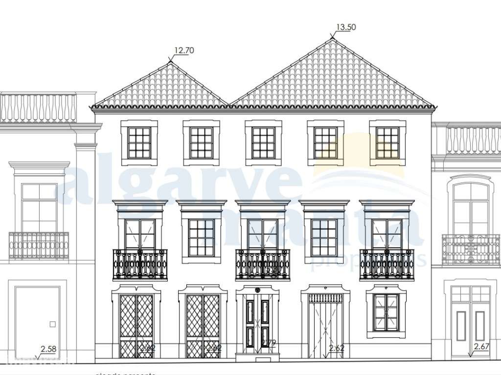 Prédio Misto para Investimento - perto do Rio Gilão, Tavira - Grande imagem: 4/9