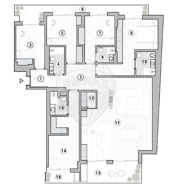 Apartamento T5 para venda-5