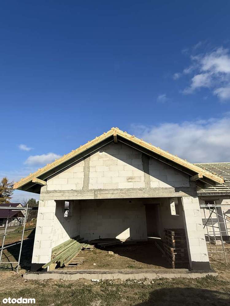 Dom wolnostojący w stanie surowym blisko Zamościa - Pełny obrazek: 5/9