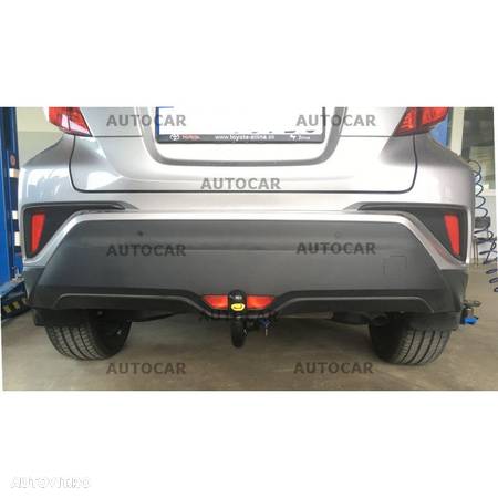 Carlig de remorcare pentru Toyota C-HR - sistem demontabil automat - vertical - din 10.2016/- - 6