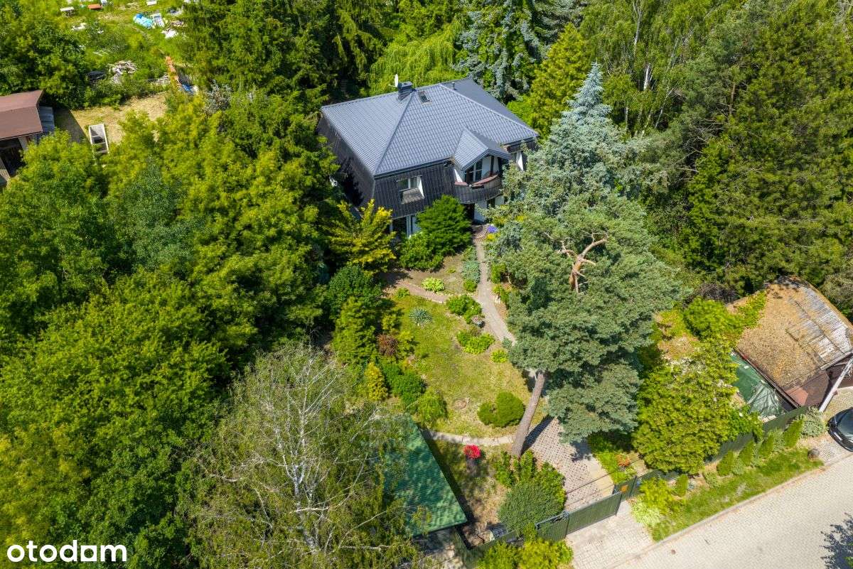 Klimatyczna willa przy Lesie Kabackim.-19