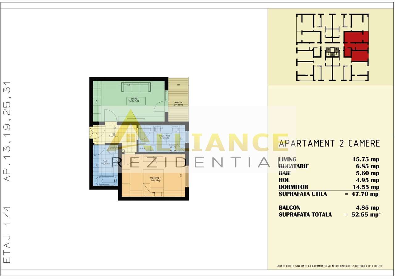 APARTAMENT 2 CAMERE | EXCLUSIVITATE | DRUMUL FERMEI | 112.000 €-10