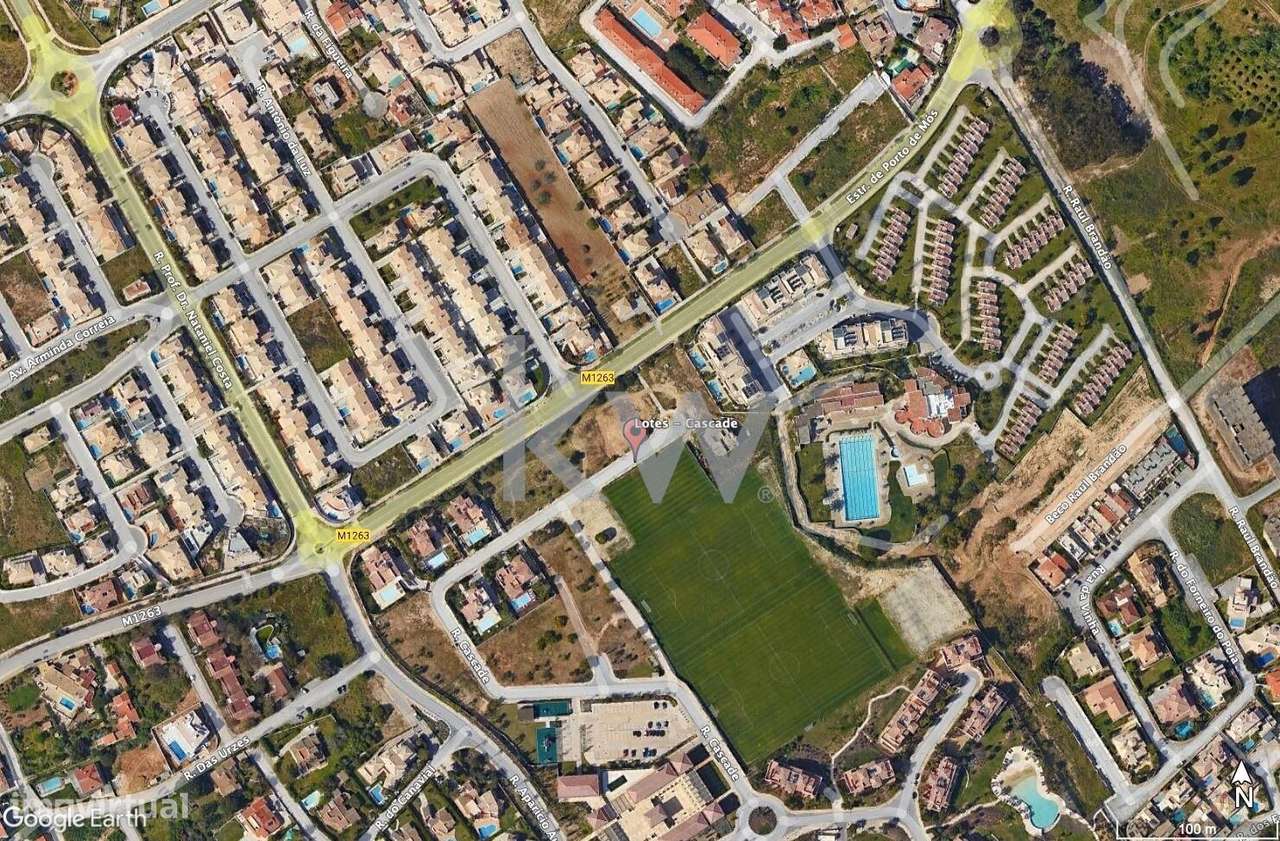 Lote para construção de moradia T3 isolada em Resort de Luxo na falési - Grande imagem: 2/5