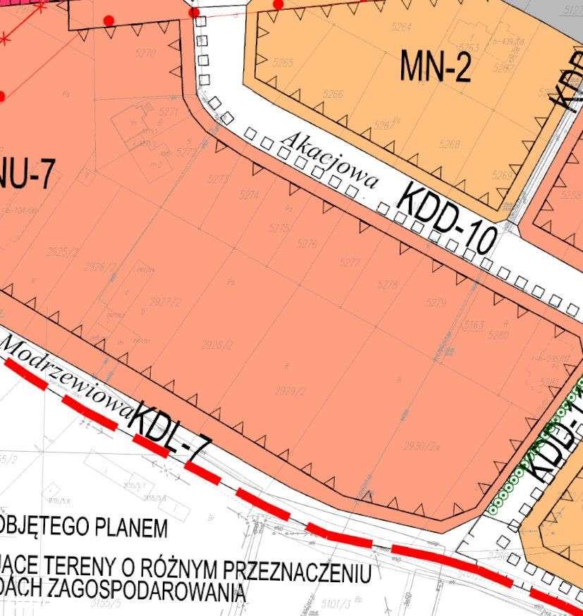 Działki budowane Janów Lubelski ul. Modrzewiowa - Pełny obrazek: 3/5