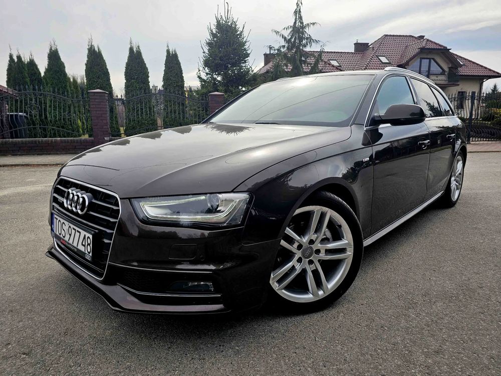 Audi A4 B8 2.0 TDI DPF quattro S line Sportpaket 2014
