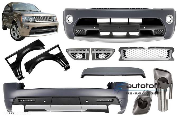 Body kit Range Rover Sport L320 Facelift (09-13) Autobiography Design - 1