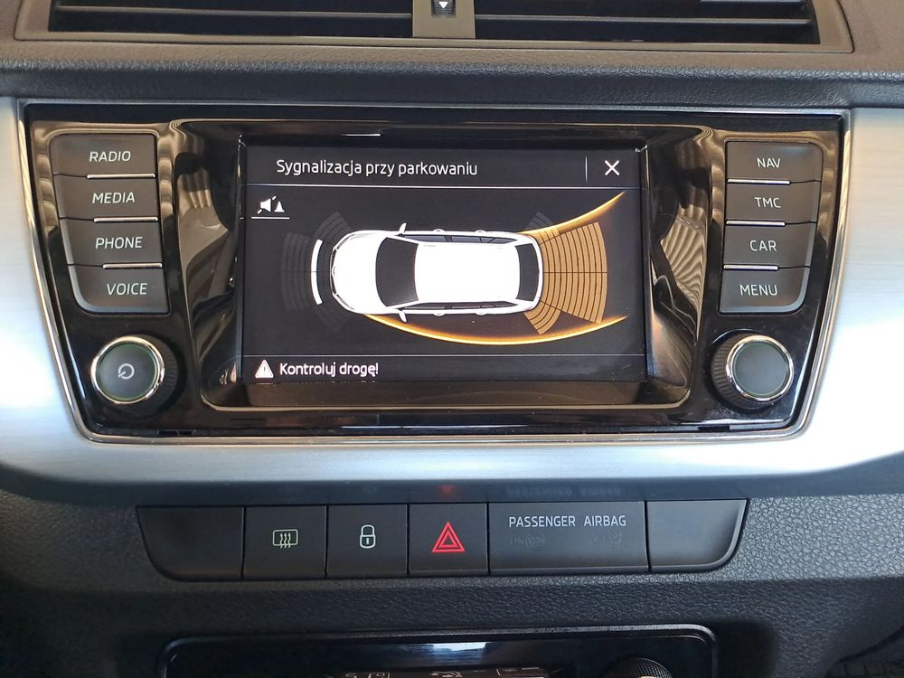 SKODA FABIA Smart LINK Czujniki przód/tył 1.0 TSI 95KM Salon PL VAT23%