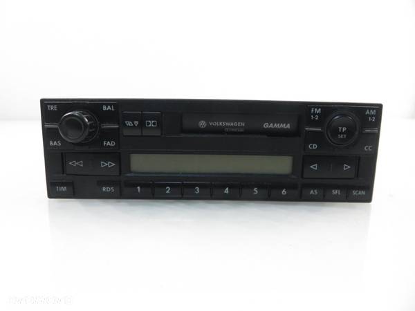 RADIO KASETA  VW PASSAT B5 FL 1J0035186D + KOD - 4