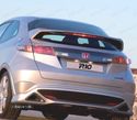 AILERON SPOILER TRASEIRO PARA HONDA CIVIC 8 HATCHBACK 08-12 LOOK R - 3