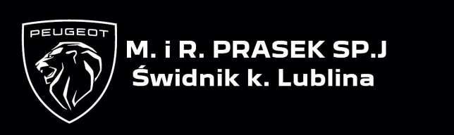 PRASEK Sp. z o.o. (dawniej M. i R. PRASEK Sp.j. Monika Prasek i Robert Prasek) w Świdniku. logo