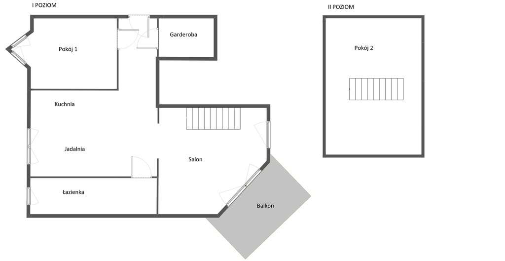 Bezrzecze, 3-4 pokoje, balkon - Pełny obrazek: 2/17