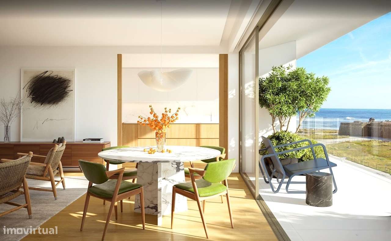 T3 com terraço em frente à praia em Vila do Conde - Grande imagem: 3/27