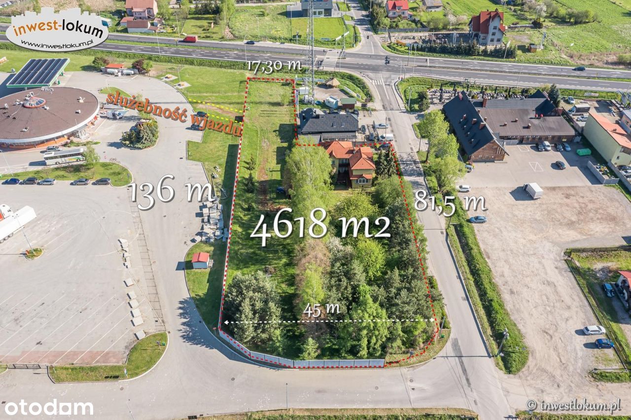 Działka, 4 618 m², Bolesław