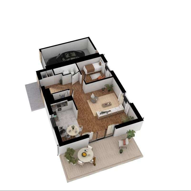 Piękny Dom Perła H z garażem - nowe osiedle  | BEZ PODATKU I PCC-7