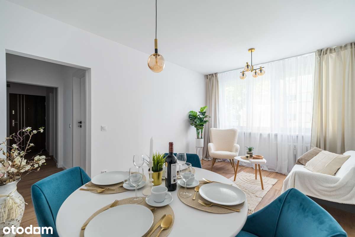 3 pokoje, parter, po remoncie, Wyżyny – ul. Nałkowskiej 5, 47 m2-1