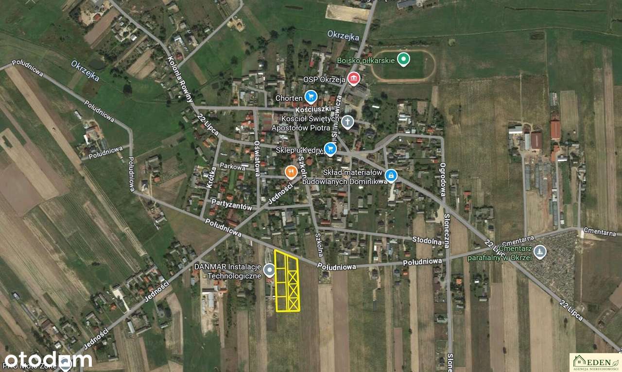 Działki budowlane od 0,13 ha do 0,15 ha - Okrzeja - Pełny obrazek: 3/5