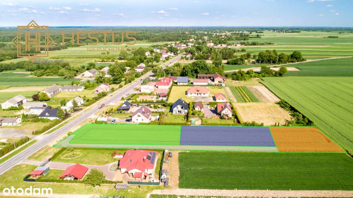 Działka w Brzezinach. Blisko Łęczna i kopalnia! - Pełny obrazek: 4/8