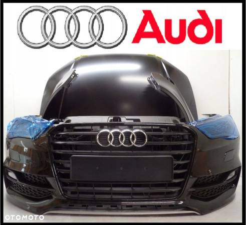 AUDI A3 SEDAN MASKA ZDERZAK LAMPA FULL LED S -LINE - 1