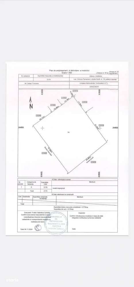 Teren intravilan 2.179 mp – Chițoiu (Chiroiu-Pământeni), IL-2