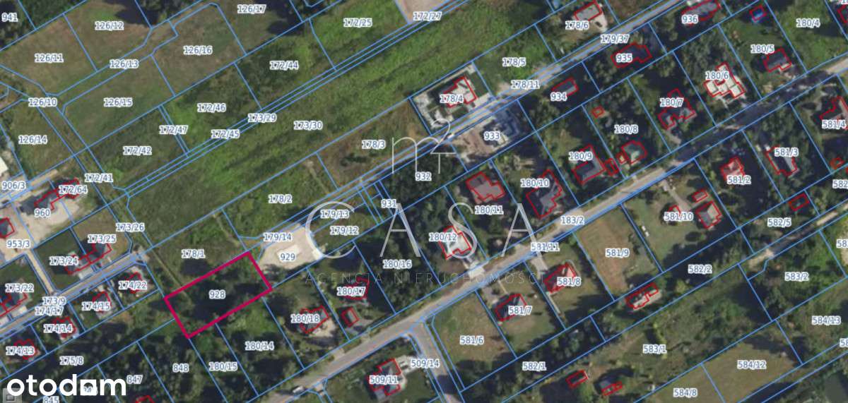 Piękna działka budowlana w Strzeniówce k/Nadarzyna-3