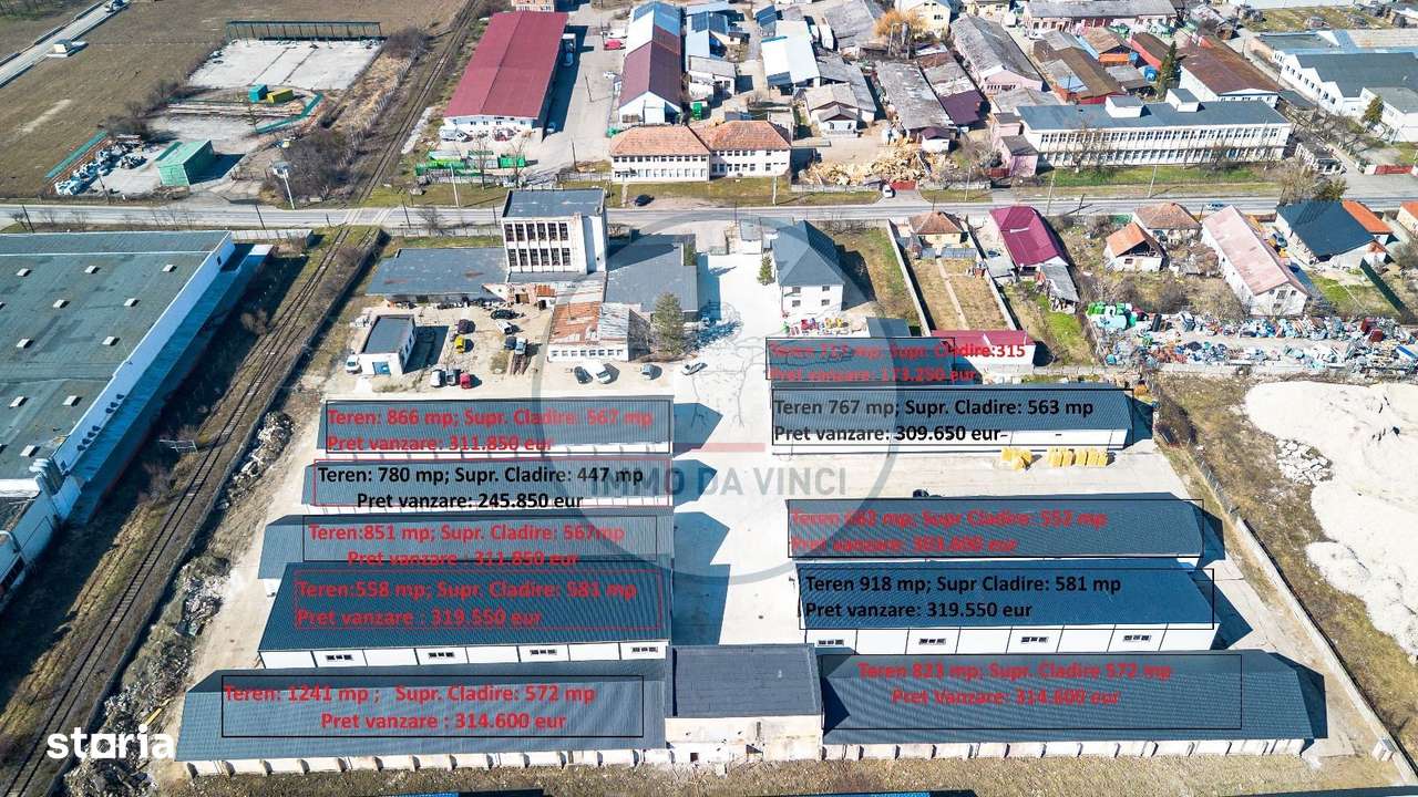 Vindem 10 hale str. Depozitelor 56 cu supr. de la 550 mp - Imagine principală: 1/3