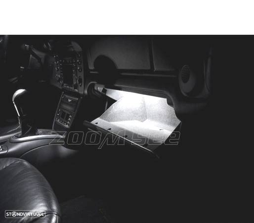 KIT COMPLETO 10 LAMPADAS LED INTERIOR PARA PORSCHE 911 996 CARRERA S TURBO 4S 98-05 - 5