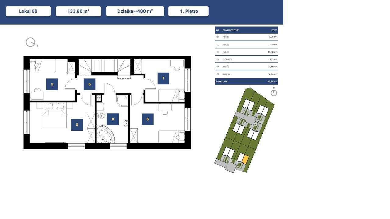 Ostatnie 2 domy przy Rezerwacie Przyrody. Rekuperacja, pompa ciepła.-19
